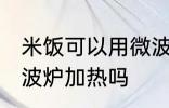 米饭可以用微波炉加热吗 米饭能用微波炉加热吗